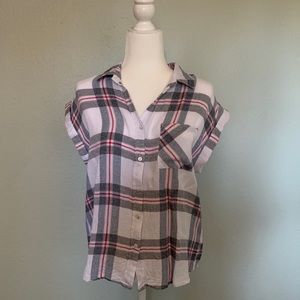 Skies are Blue for Anthropologie top